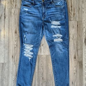 High-rise jegging